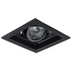 Миниатюра фото встраиваемый светильник arte lamp canis a6661pl-1bk | 220svet.ru