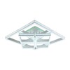 Миниатюра фото потолочная светодиодная люстра profit light 6000/4+4a wht | 220svet.ru