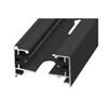 Миниатюра фото шинопровод однофазный (ul-00001283) volpe ubx-q121 ks2 black 100 polybag | 220svet.ru