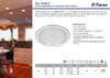 Миниатюра фото встраиваемый светодилдный светильник feron 41196 | 220svet.ru