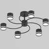 Миниатюра фото люстра reluce 26730-0.3-06 gx53 bk | 220svet.ru