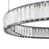 Миниатюра фото подвесной светильник loft it crystal ring 10135/600 chrome | 220svet.ru