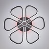 Миниатюра фото потолочная светодиодная люстра citilux cl233a270e | 220svet.ru