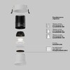 Миниатюра фото встраиваемый светильник светодиодный maytoni dip dl118-15w-3k-w | 220svet.ru