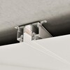 Миниатюра фото шинопровод для монтажа в натяжной потолок 2м novotech flum 135325 белый | 220svet.ru