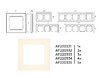 Миниатюра фото рамка 4-постовая ambrella volt alfa techno af220334 | 220svet.ru