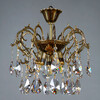 Миниатюра фото потолочная люстра ambiente alicante 8888/3 pl pb tear drop | 220svet.ru