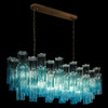 Миниатюра фото подвесной светильник loft it murano 10580/1000r clear blue | 220svet.ru