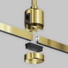 Миниатюра фото крепление потолочное с прямым коннектором питания maytoni flarity tra156c-ipc1-bs | 220svet.ru