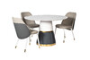 Миниатюра фото стул экокожа бежевая garda decor 30c-dx-2100 | 220svet.ru