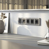 Миниатюра фото розетка с заземлением графит матовый werkel w1171064 | 220svet.ru