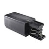 Миниатюра фото питание левый ideal lux link trimless main connect le bk on-off | 220svet.ru