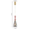 Миниатюра фото подвесной светодиодный светильник favourite dolci 4466-1p | 220svet.ru