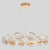 Миниатюра фото подвесная люстра crystal lux felicidad sp96w led | 220svet.ru