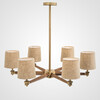Миниатюра фото потолочная люстра на штанге imperium loft beige 102089-26 | 220svet.ru
