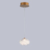 Миниатюра фото подвесной светильник светодиодный delight collection p98065-1l antique brass | 220svet.ru