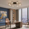 Миниатюра фото потолочная люстра citilux espace cl243181 | 220svet.ru