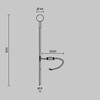 Миниатюра фото ландшафтный светильник maytoni shin o523fl-l2bs3k | 220svet.ru