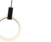 Миниатюра фото подвесные азалия черный led 15w kink light азaлия 08430-30,19 | 220svet.ru