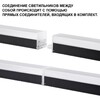 Миниатюра фото светильник линейный светодиодный novotech bits 359828 черный | 220svet.ru