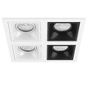 Миниатюра фото d54606060707 светильник lightstar domino quadro мr16 | 220svet.ru