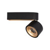 Миниатюра фото накладной светильник loft it knof 10324/a gold black | 220svet.ru