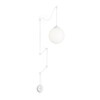 Миниатюра фото подвесной светильник ideal lux boa sp1 bianco | 220svet.ru