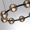 Миниатюра фото подвесной светодиодный светильник odeon light troni 5041/90l черный | 220svet.ru