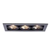 Миниатюра фото встраиваемый светильник arte lamp technika a5930pl-3bk | 220svet.ru