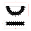 Миниатюра фото настенный светильник md-0120b-wall chrome delight collection | 220svet.ru