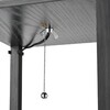 Миниатюра фото торшер lumion practic 8092/1f черый | 220svet.ru