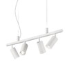 Миниатюра фото люстра ideal lux dynamite sp4 bianco | 220svet.ru