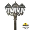 Миниатюра фото садово-парковый фонарь fumagalli gigi bisso/saba 3l k22.156.s30.bxe27 | 220svet.ru