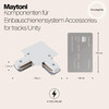 Миниатюра фото коннектор l-образный maytoni unity tra002cl-11w | 220svet.ru