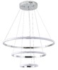 Миниатюра фото подвесная светодиодная люстра zortes ringolight zrs.33321.120c | 220svet.ru