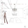 Миниатюра фото подвесная люстра loft it wonderland 10405/8 | 220svet.ru