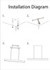 Миниатюра фото подвесной светодиодный светильник arte lamp a2505sp-2bk | 220svet.ru