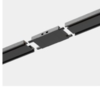 Миниатюра фото коннектор прямой italline kreator it09-9028 black | 220svet.ru