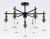 Миниатюра фото потолочная люстра на штанге ambrella light heigh light bs lh55257 | 220svet.ru