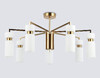 Миниатюра фото потолочная люстра на штанге ambrella light heigh light cl lh56126 | 220svet.ru