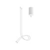 Миниатюра фото основания для подвесного светильника ambrella light diy spot techno ring wh белый a9208 | 220svet.ru