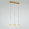 Миниатюра фото подвесной светодиодный светильник delight collection md22001052-3b gold | 220svet.ru