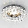 Миниатюра фото встраиваемый светильник ambrella light crystal k206 cl/ch | 220svet.ru