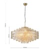 Миниатюра фото подвесная люстра favourite mollitia 4763-10p | 220svet.ru