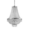 Миниатюра фото подвесная люстра ideal lux caesar sp12 cromo | 220svet.ru