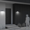 Миниатюра фото уличный настенный светодиодный свветильник maytoni gloss o447wl-l7gf3k | 220svet.ru
