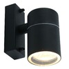 Миниатюра фото уличный настенный светильник arte lamp sonaglio a3302al-1bk | 220svet.ru