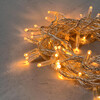 Миниатюра фото гирлянда нить с колпачком 10м экстра тепло-белая 24в, 100 led, провод прозрачный пвх, ip65 ltc pst100cap-10-1eww | 220svet.ru