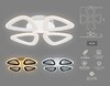 Миниатюра фото потолочная светодиодная люстра ambrella light original fa4482 | 220svet.ru