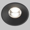 Миниатюра фото встраиваемый светодиодный светильник maytoni round dl058-12w-dtw-b | 220svet.ru